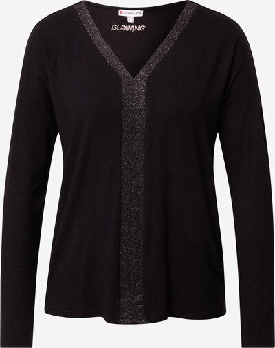 STREET ONE T-shirt en violet foncé / noir, Vue avec produit
