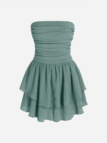 Hiccup Dress in Green: front