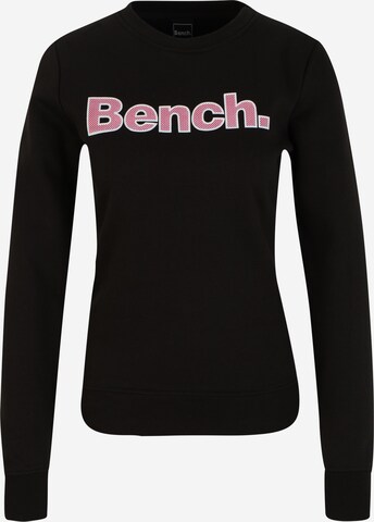 BENCH Sweatshirt 'Raina' i svart: framsida