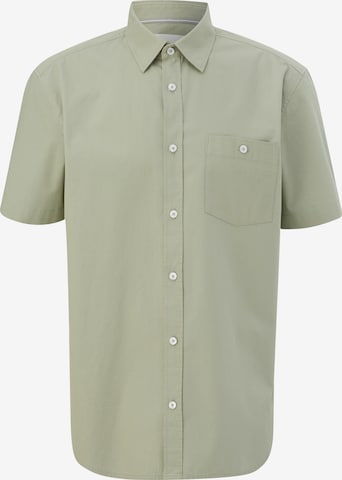 s.Oliver Regularny krój Koszula w kolorze zielony: przód