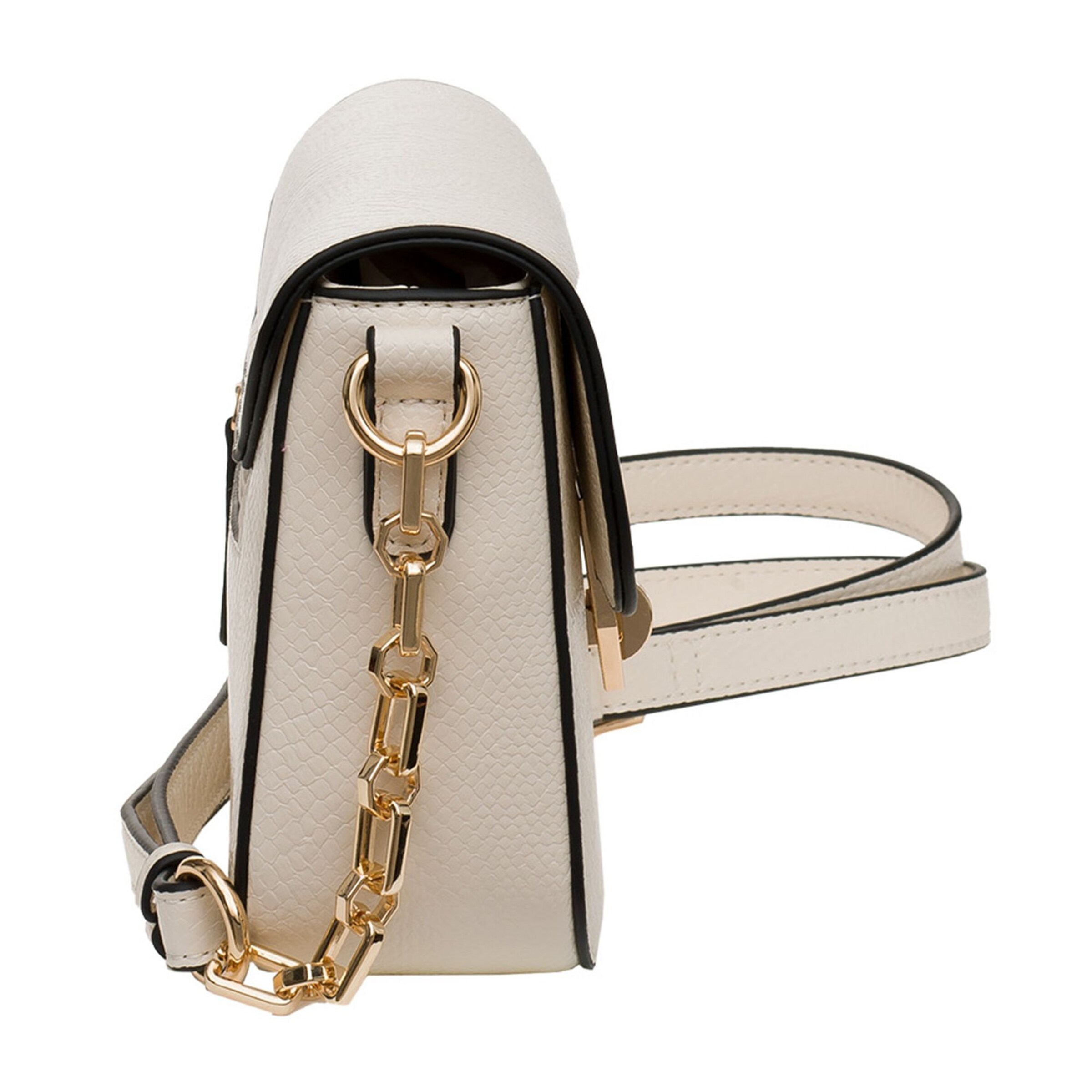 Borsa a tracolla 'Peja' di L.CREDI in bianco