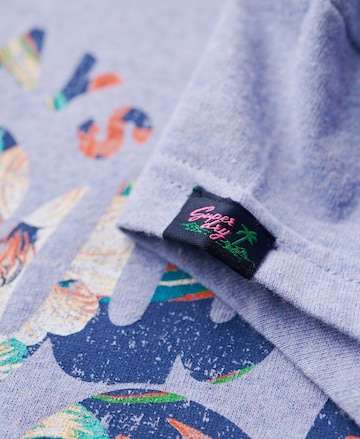 Superdry Μπλουζάκι σε λιλά