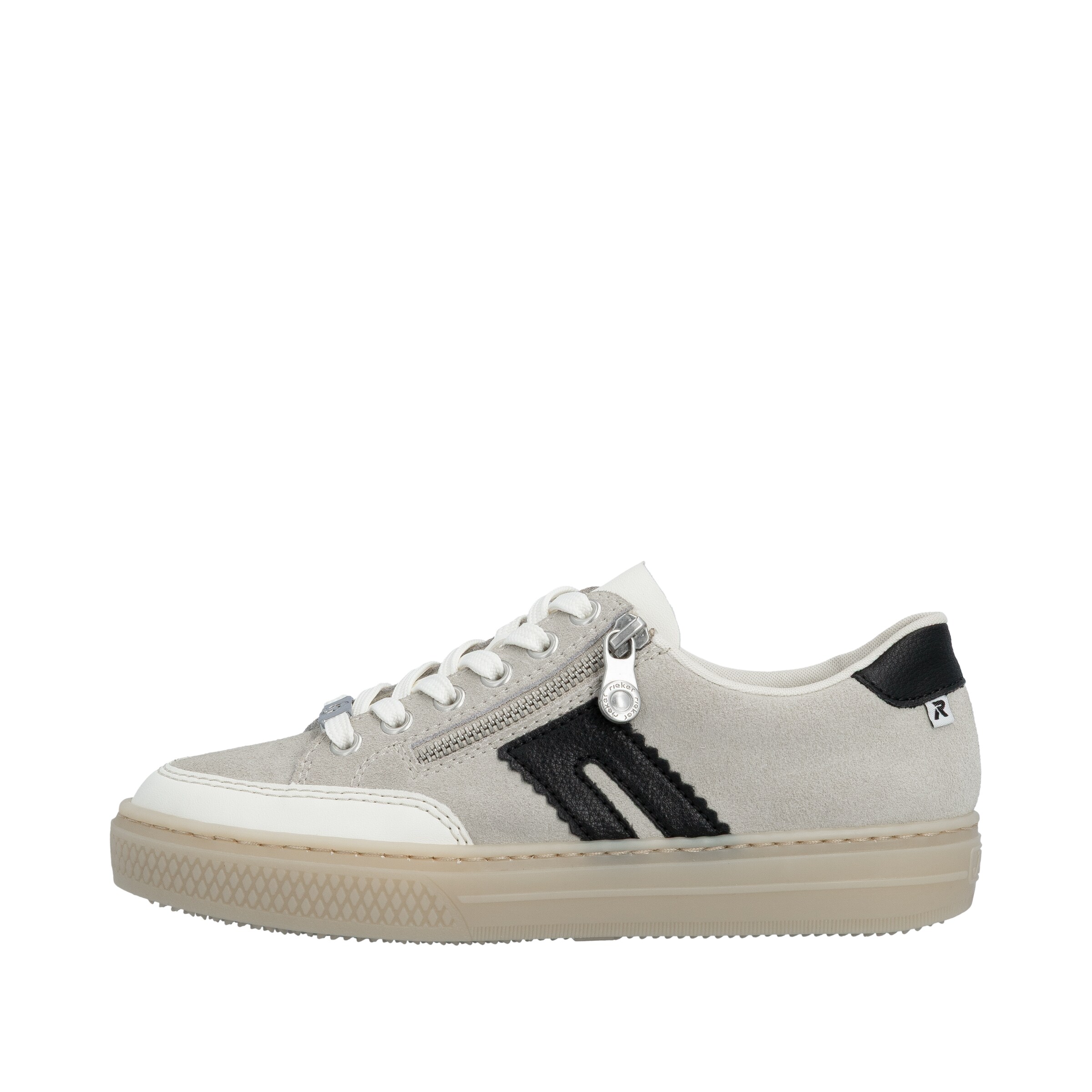 Baskets basses Rieker en gris