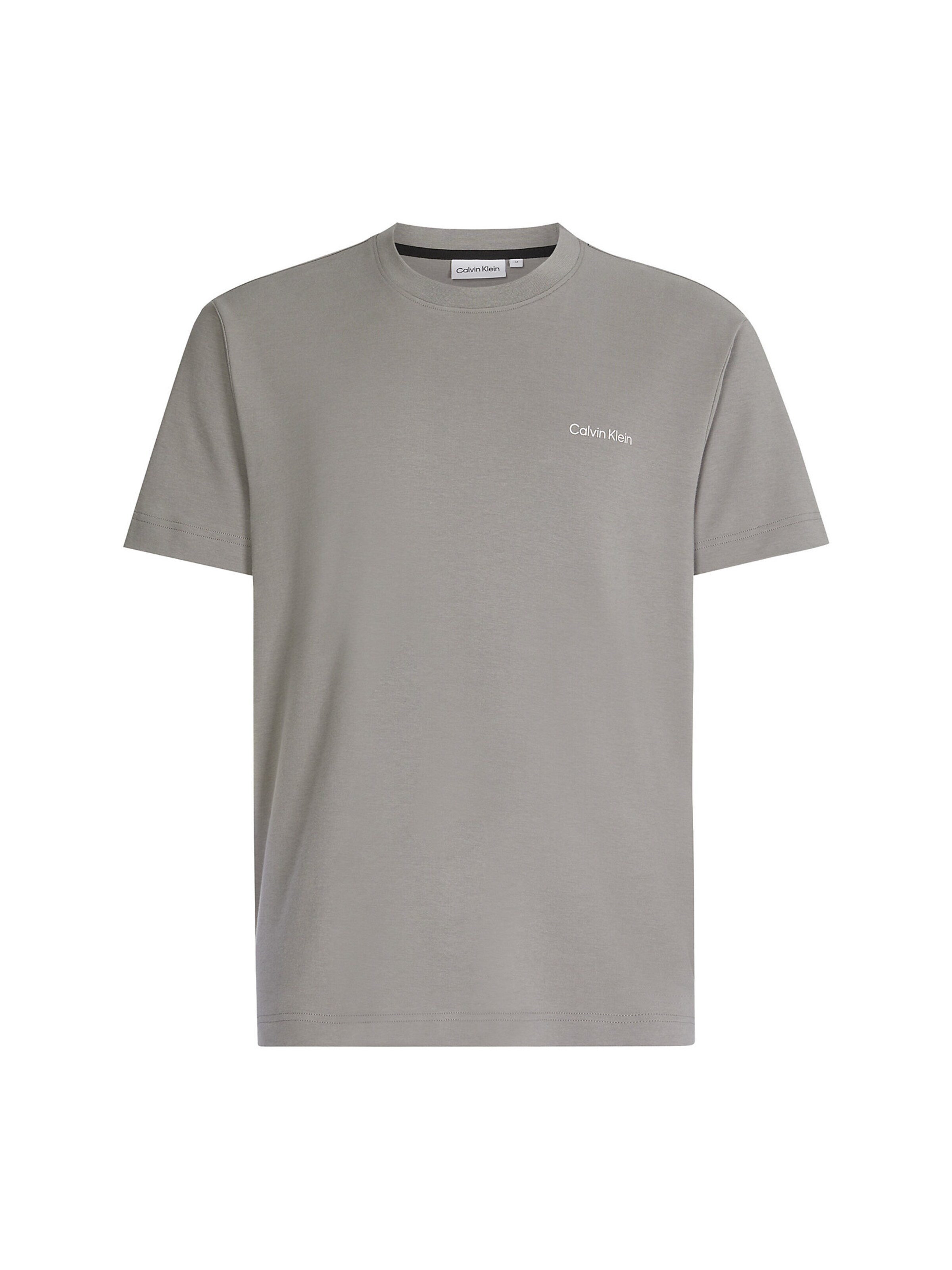 T-Shirt Calvin Klein en gris : devant
