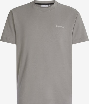 T-Shirt Calvin Klein en gris : devant