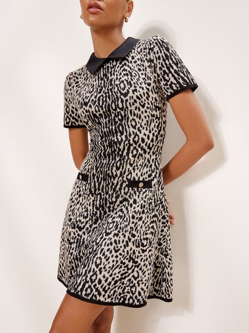 Lipsy - Vestido de punto en beige