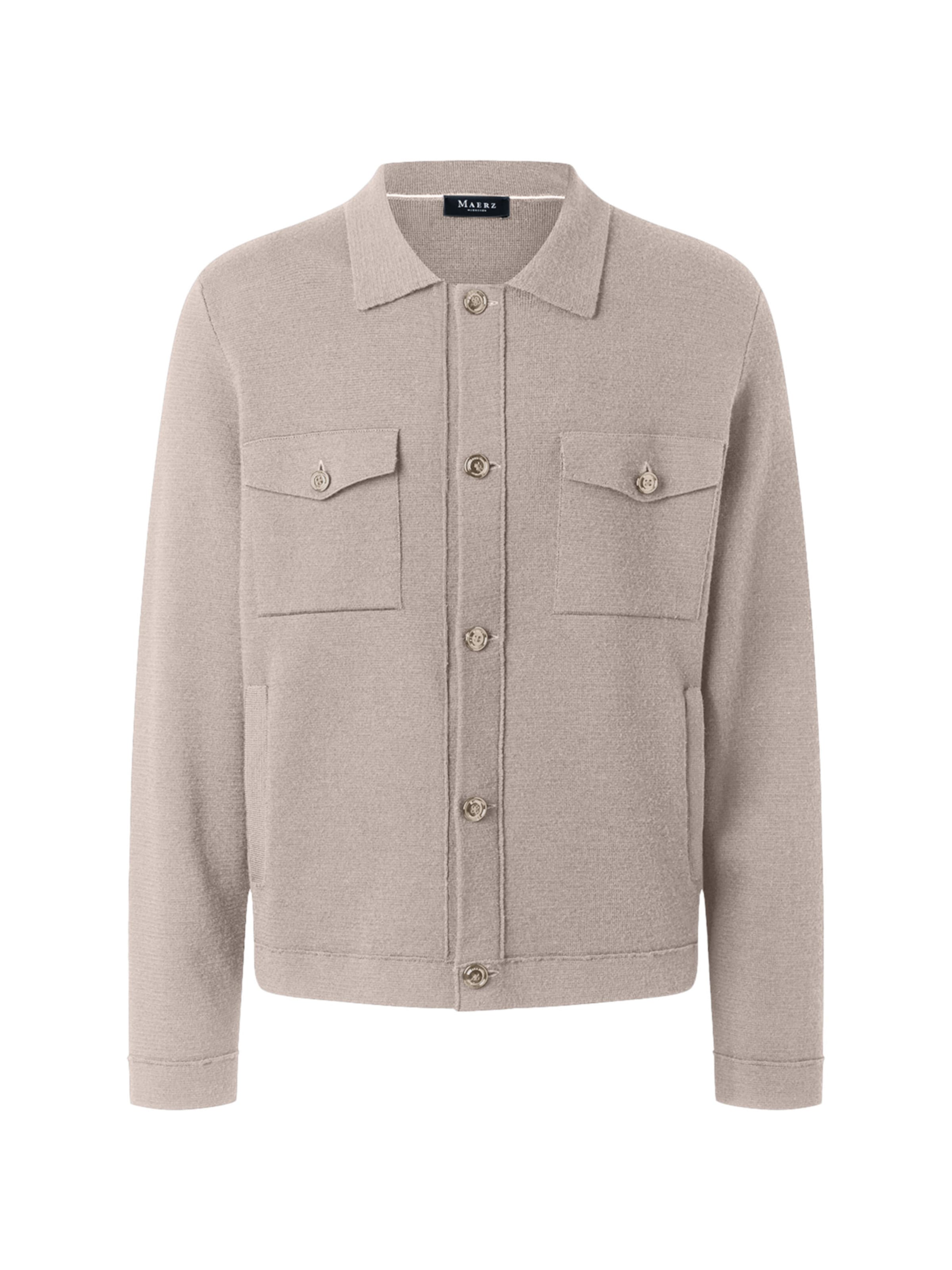 MAERZ Muenchen - Casaco de malha em bege: frente