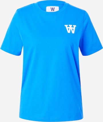 WOOD WOOD Shirt 'Mia' in Blauw: voorkant