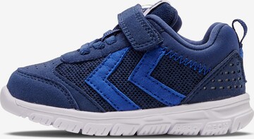 Hummel Sneakers in Blauw: voorkant