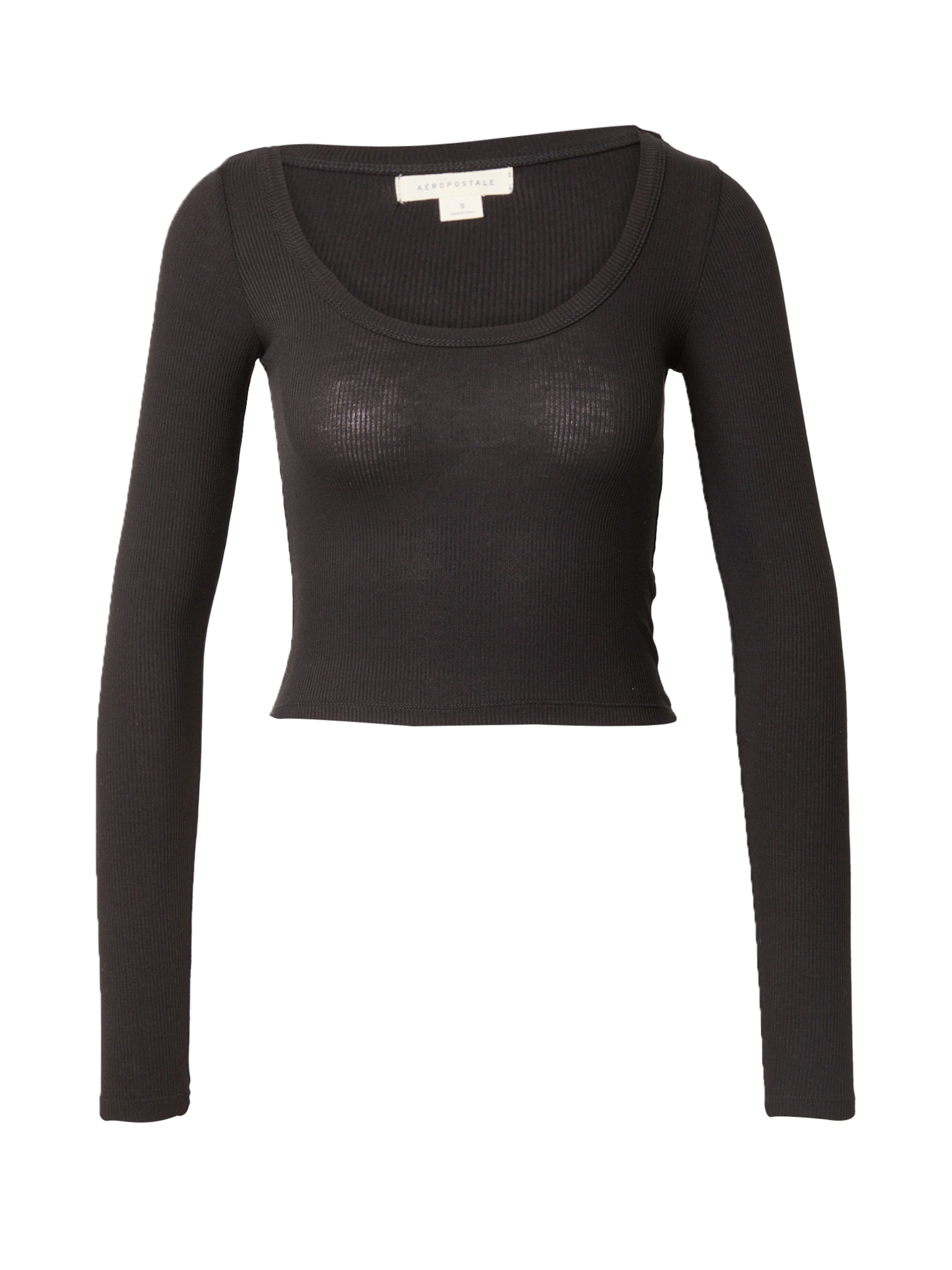 Maglietta di AÉROPOSTALE in nero: frontale