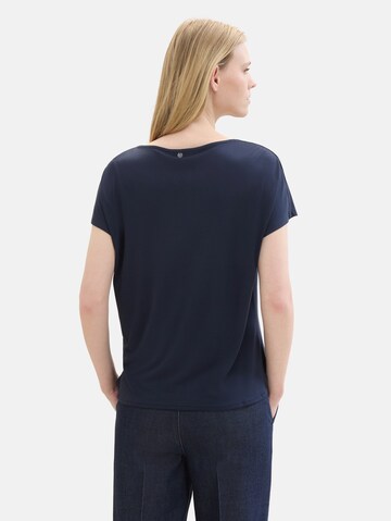 TOM TAILOR T-Shirt in Blau