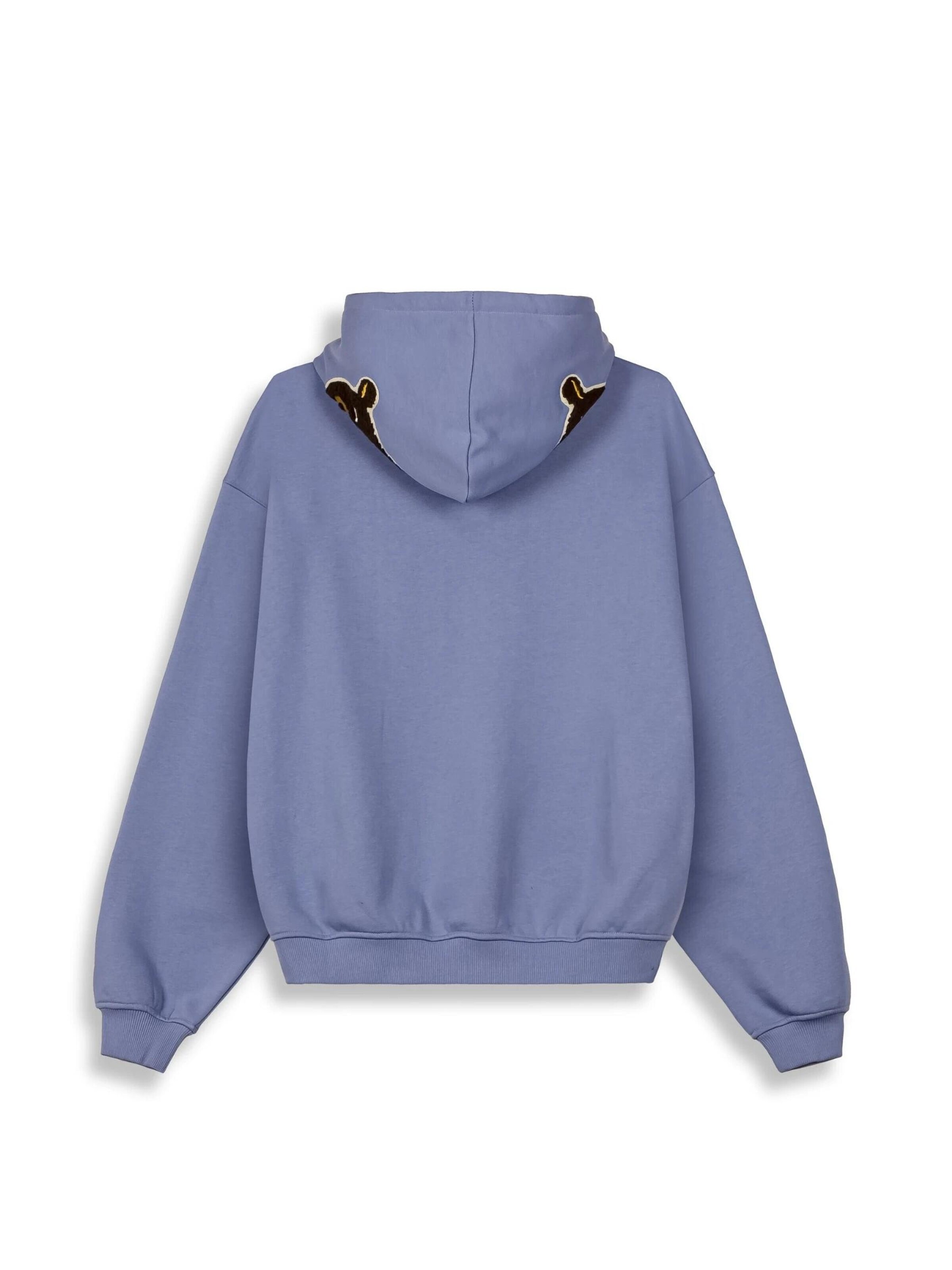 Grimey Sweatshirt in Blue: front