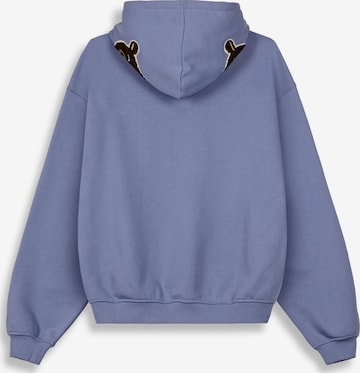 Sweat-shirt 'Sudadera grimey azul muds the residence madrid boxy hoodie' Grimey en bleu : devant
