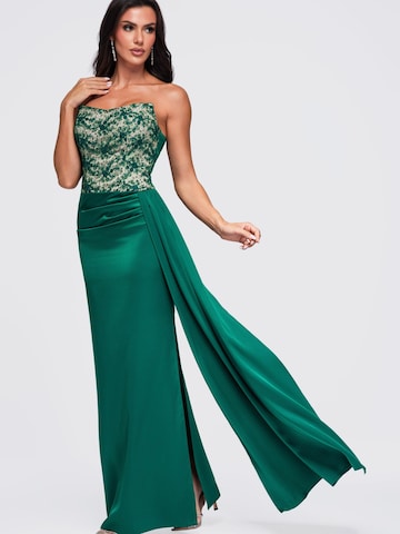 Ombre Abendkleid‌‌‌‌‌‌‌‌‌ in Grün