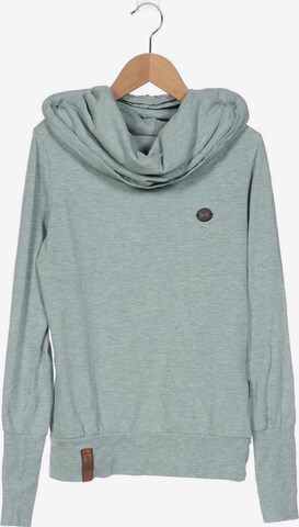 naketano Sweatshirt & Zip-Up Hoodie in XS in Green: front