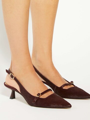 Dune LONDON Slingpumps 'Deserved' in Rood