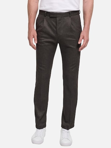 Zuitable Slim fit Pants 'DiConnor40 SE' in Brown: front
