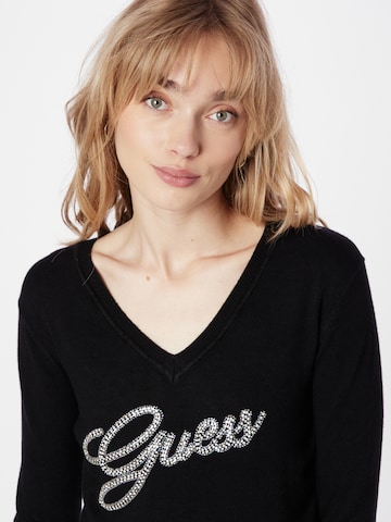 GUESS Pullover 'LAURE' in Schwarz