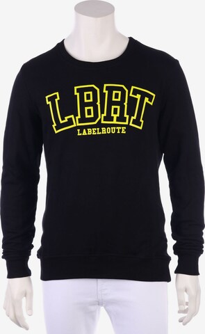 LABELROUTE Sweatshirt & Zip-Up Hoodie in XS in Black: front