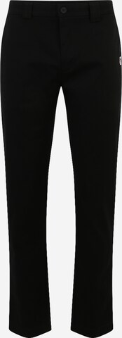 Tommy Jeans - Slimfit Pantalón chino 'Dad' en negro: frente