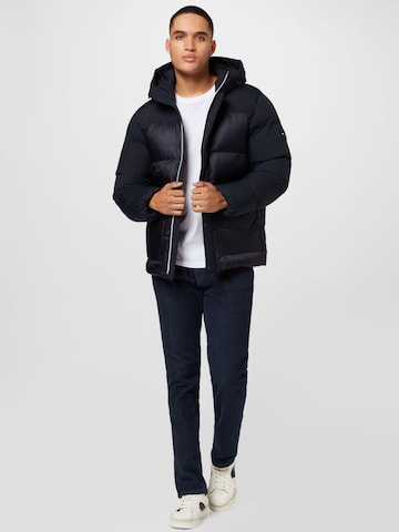 TOMMY HILFIGER Winterjas in Blauw