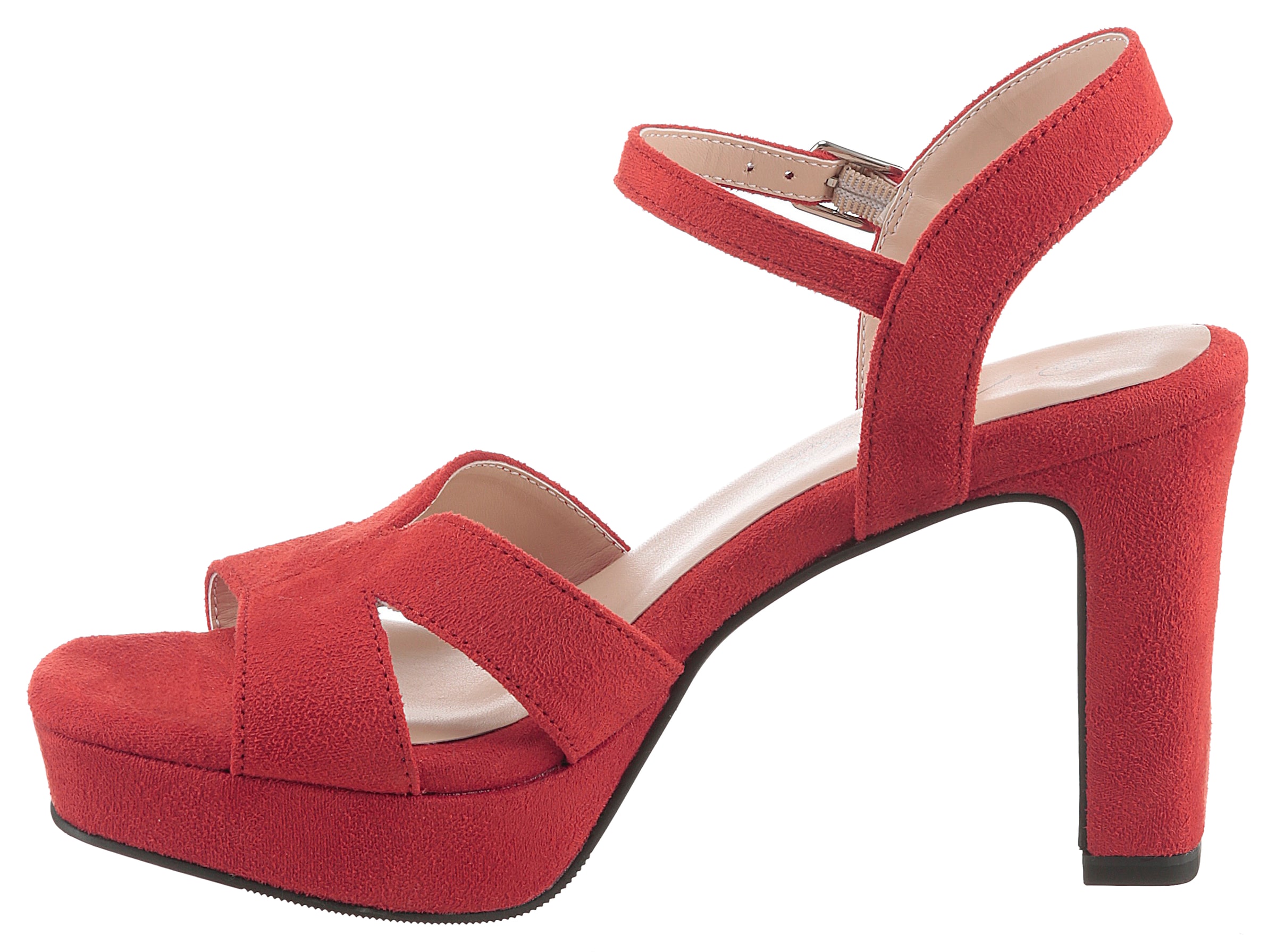 Aniston Sandale in Rot: Vorderseite