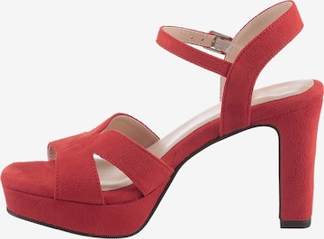 Aniston Sandals in Red: front