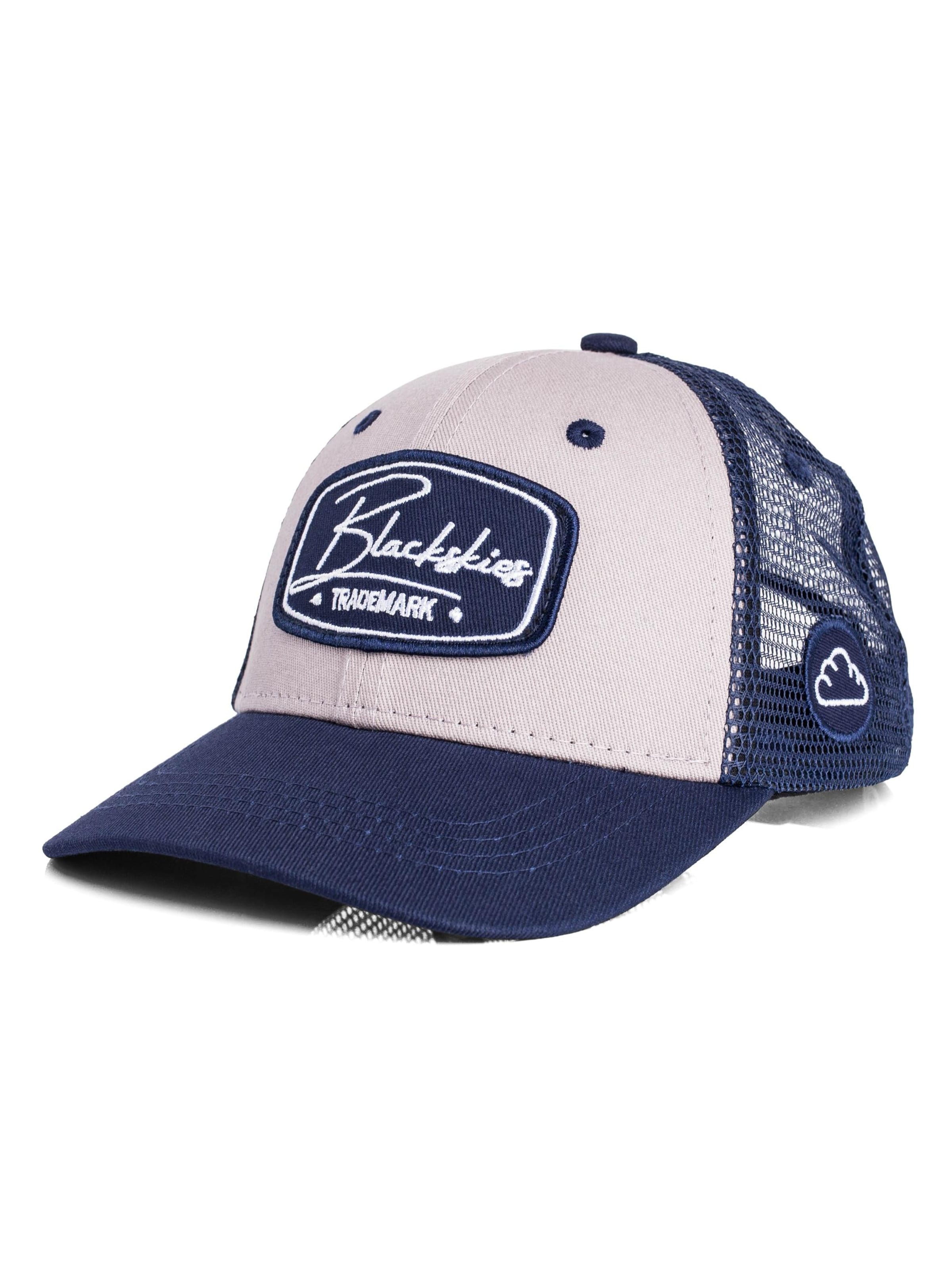 Blackskies Cap 'Race Baseball Cap Kids Grey-Navyblue'‌‌‌‌‌‌‌‌‌‌ in Blau: Vorderseite