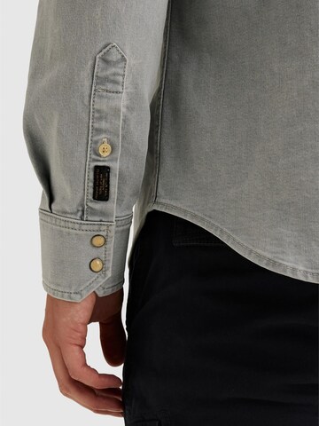 PME Legend Regular Fit Hemd 'Denim shirt with chest pockets'‌‌‌‌‌‌‌‌‌ in Blau