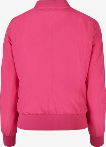 Urban Classics Демисезонная куртка в Ярко-розовый
