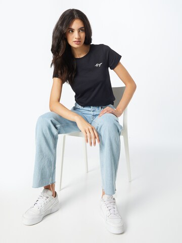 HUGO T-Shirt 'Slim Tee' in Schwarz