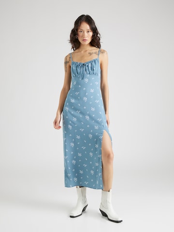 Robe 'EMEA' HOLLISTER en bleu : devant