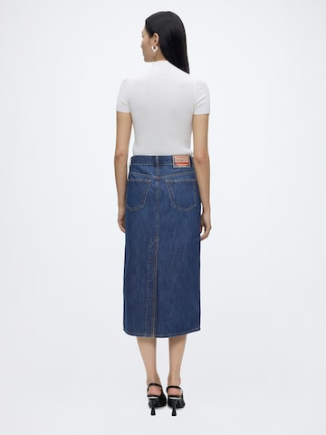 DIESEL Skirt 'DE-SKYE-D' in Blue