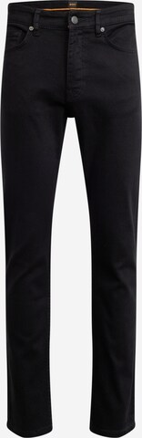 BOSS Regular Jeans 'DELAWARE' in Black: front