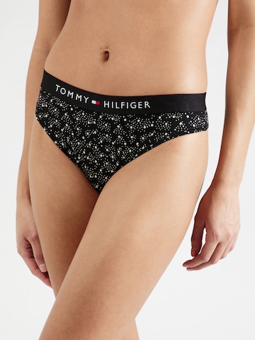 Tommy Hilfiger Underwear Стринг в черно: отпред