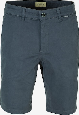 WOTEGA Chino Pants 'Spring' in Blue: front