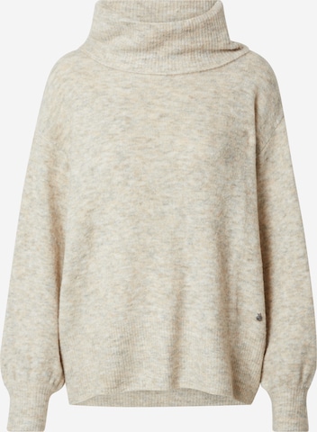 Cream Pullover 'MERLE' in Beige: predná strana