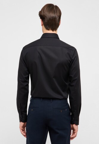 ETERNA Slim Fit Hemd in Schwarz
