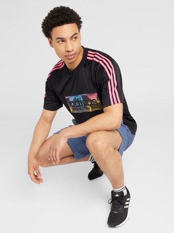 Tricou funcțional 'TIRO' de la ADIDAS SPORTSWEAR pe negru