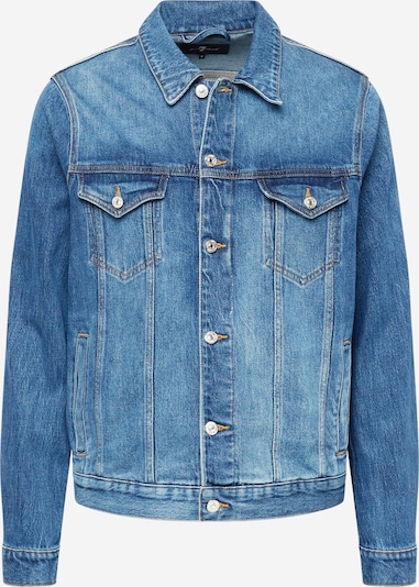 7 for all mankind Tussenjas in de kleur Blauw denim, Productweergave