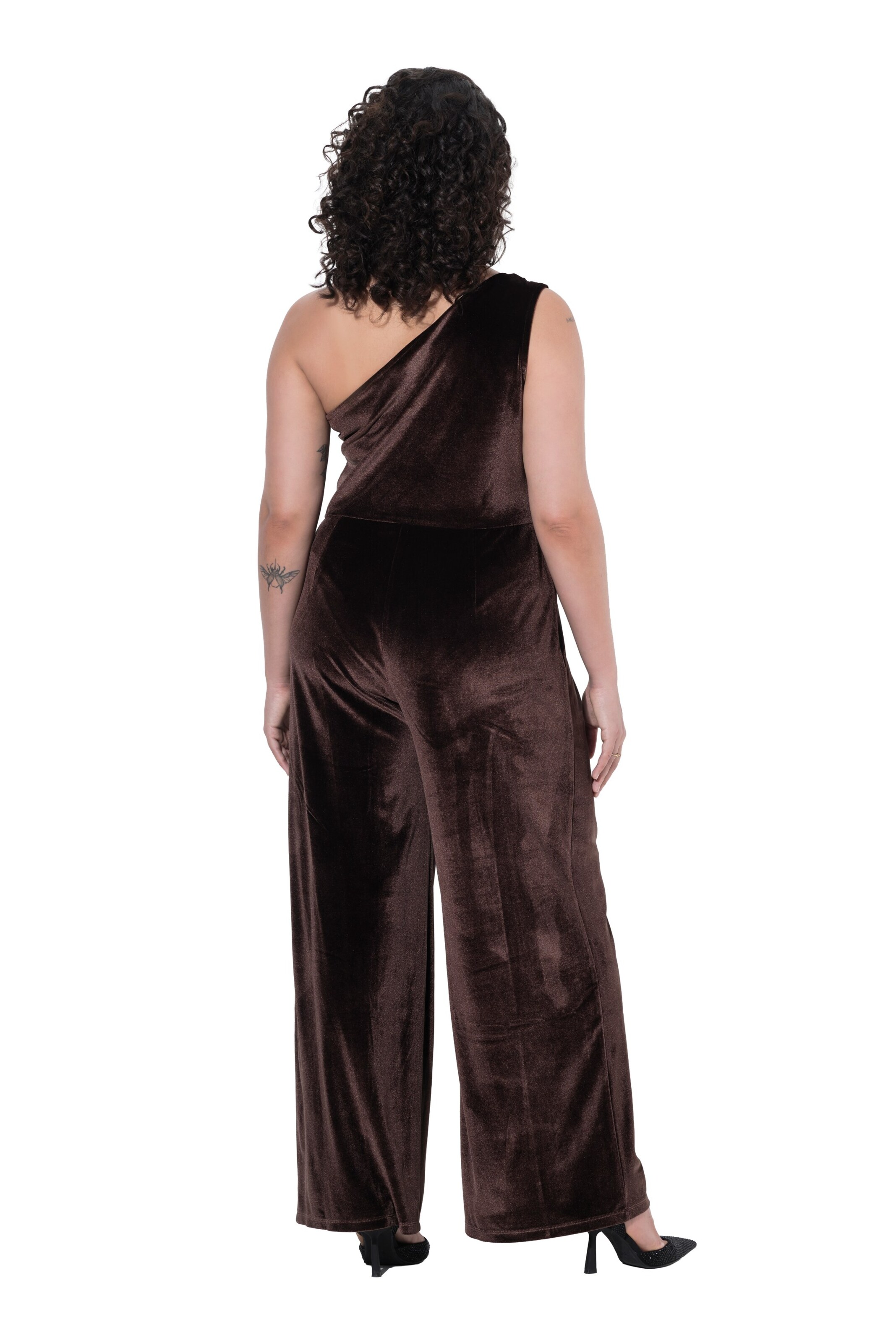 Ulla Popken Jumpsuit in Bruin