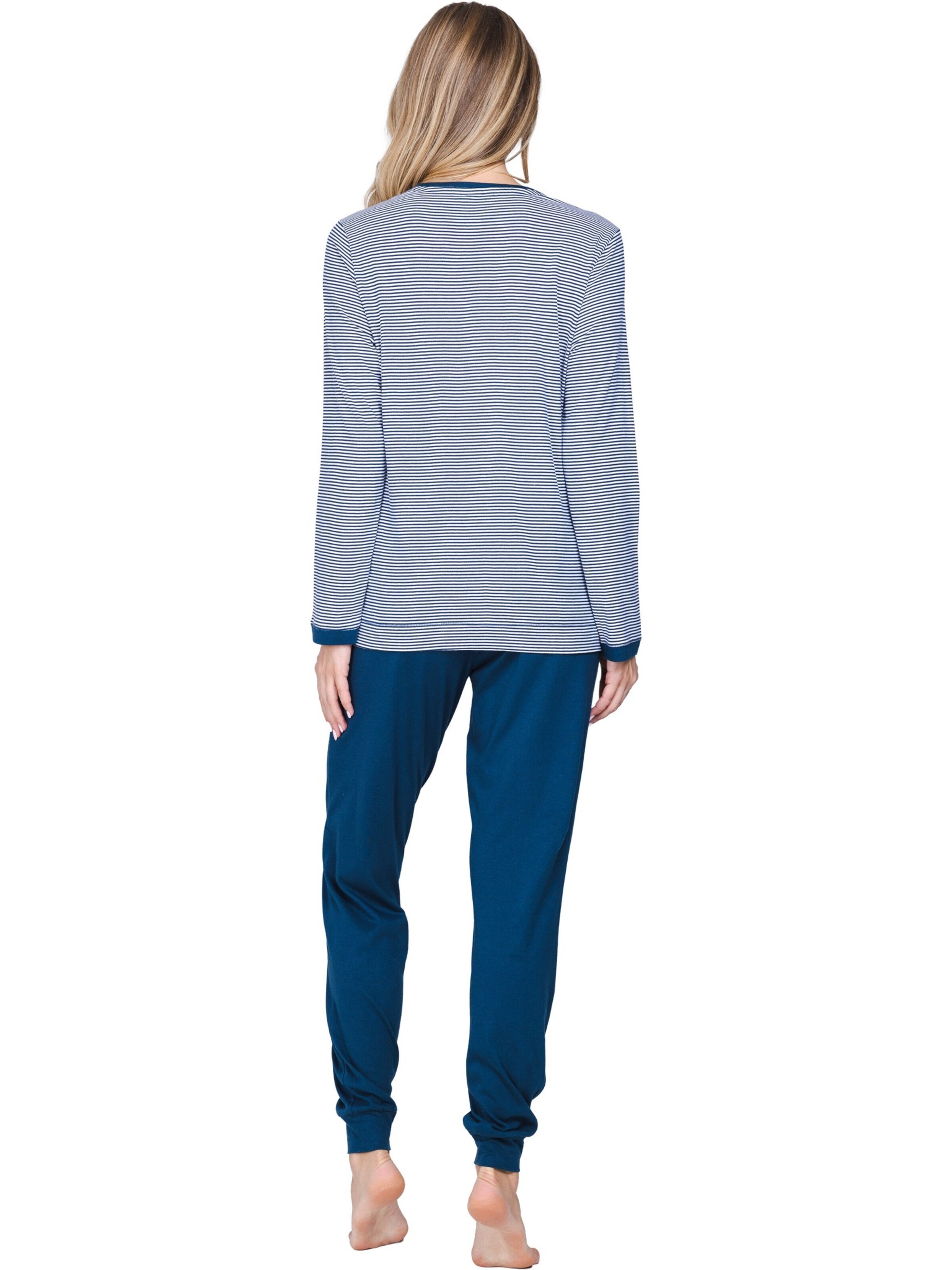 Rebelle Pyjama 'Snowy Sparkles' in Blauw