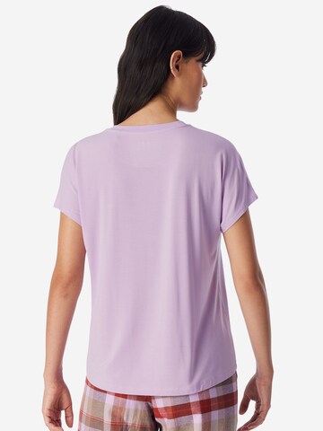 Chemise de nuit ' Mix Relax ' SCHIESSER en bleu