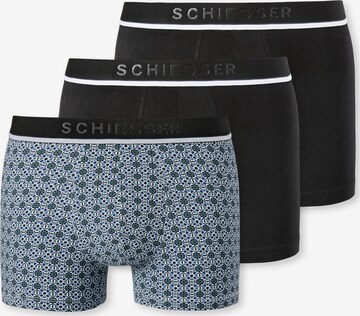 SCHIESSER Boxer shorts in Blue: front