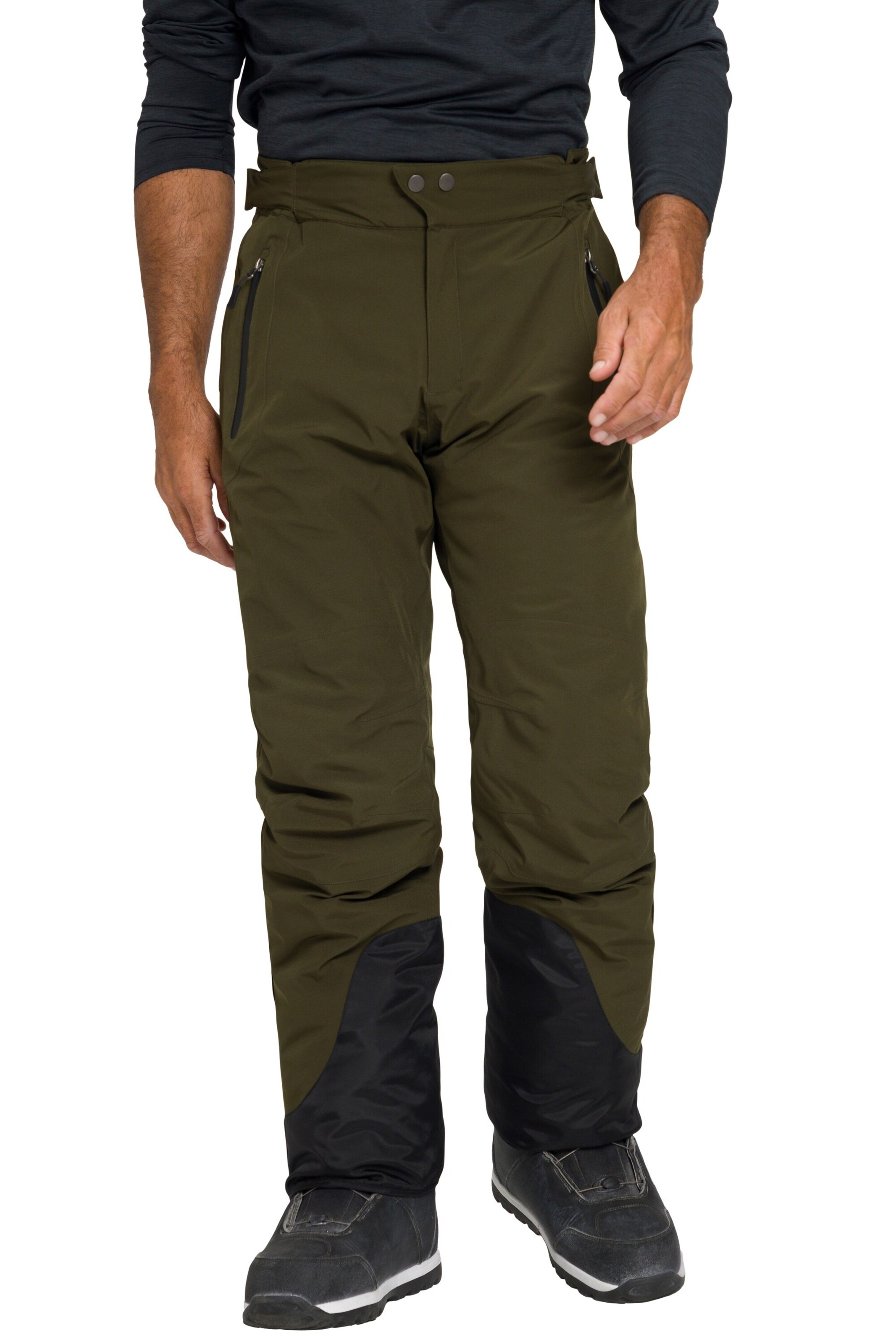 JAY-PI Regular Weatherproof pants in Green: front