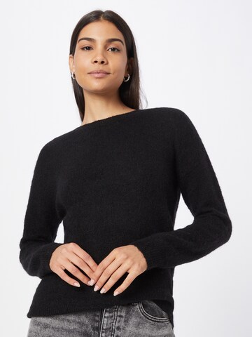 MSCH COPENHAGEN Пуловер 'Femme' в черно: отпред
