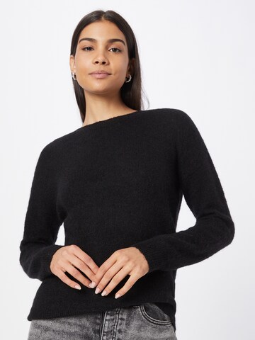 MSCH COPENHAGEN Sweater 'Femme' in Black: front