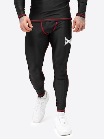 Tapout Regular Funktionsbyxa 'GRAINSTONE' i svart: framsida