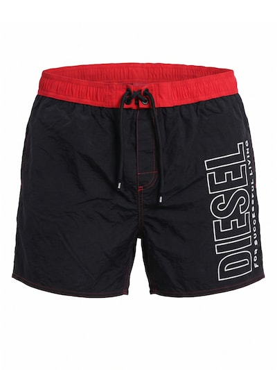 DIESEL Board Shorts 'BMBX-WAVE 2.017' in M in Black, Item view