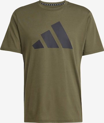 ADIDAS PERFORMANCE Funktsionaalne särk 'Train Essentials Feelready', värv roheline: eest vaates